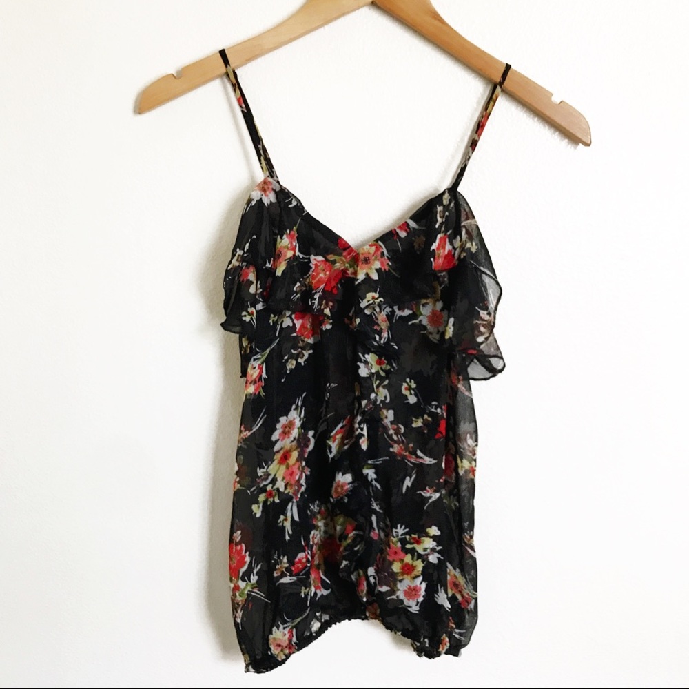 FOREVER 21 Floral Tank Top